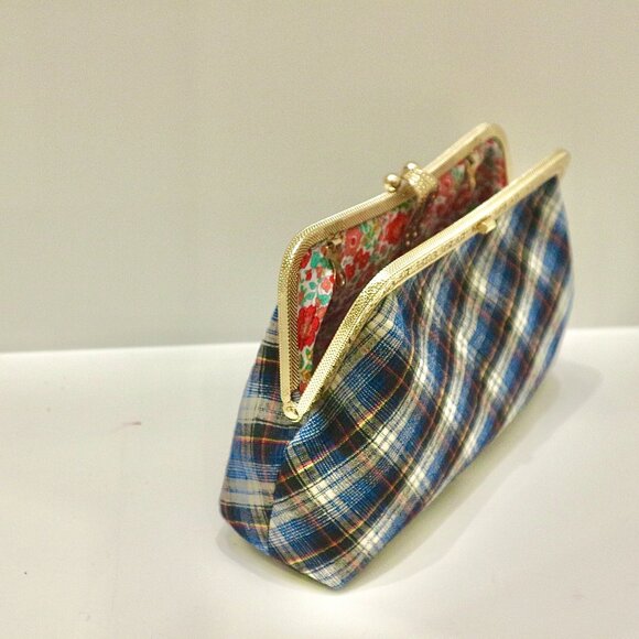 handmade bag, evening clutch, clutch bag, clutches, clutch purse, gift for her - Picture 5 of 8